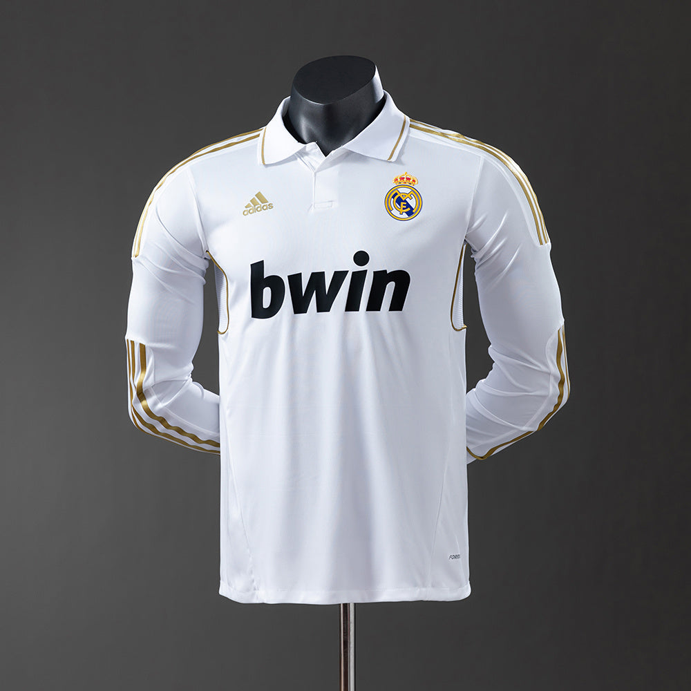Jersey retro manga larga - Real Madrid