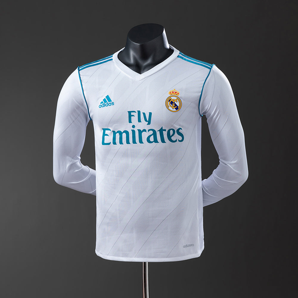 Jersey retro manga larga - Real Madrid