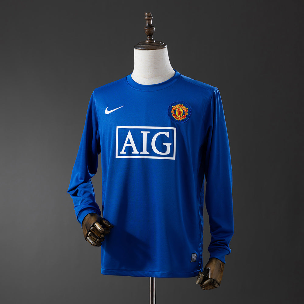 Jerseys Retro - Manchester United manga larga