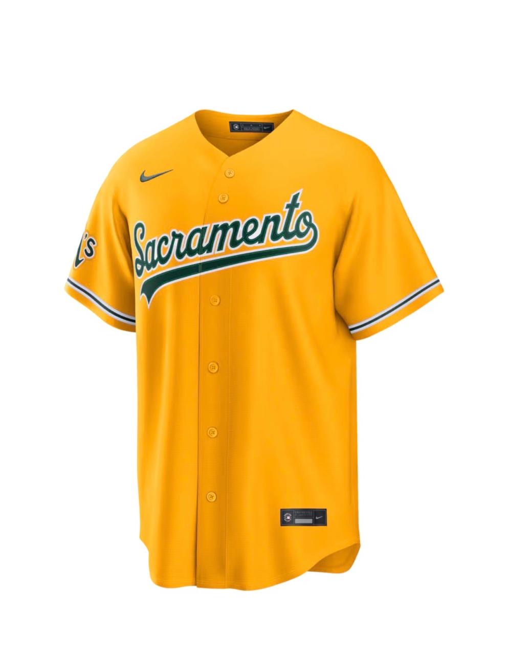 MLB Sacramento jersey