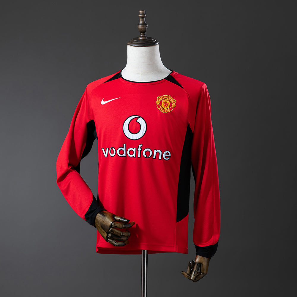 Jerseys Retro - Manchester United manga larga