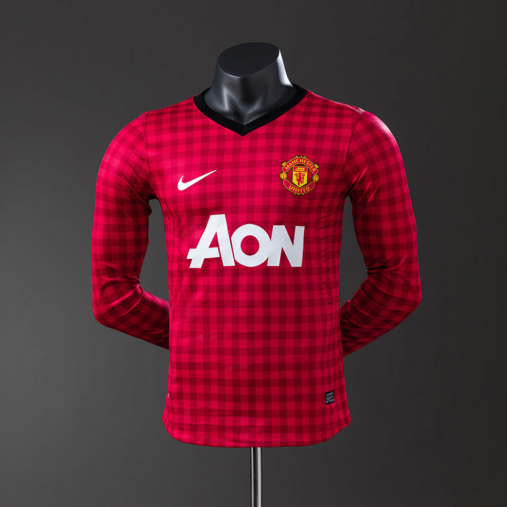 Jersey retro manga larga - Manchester United