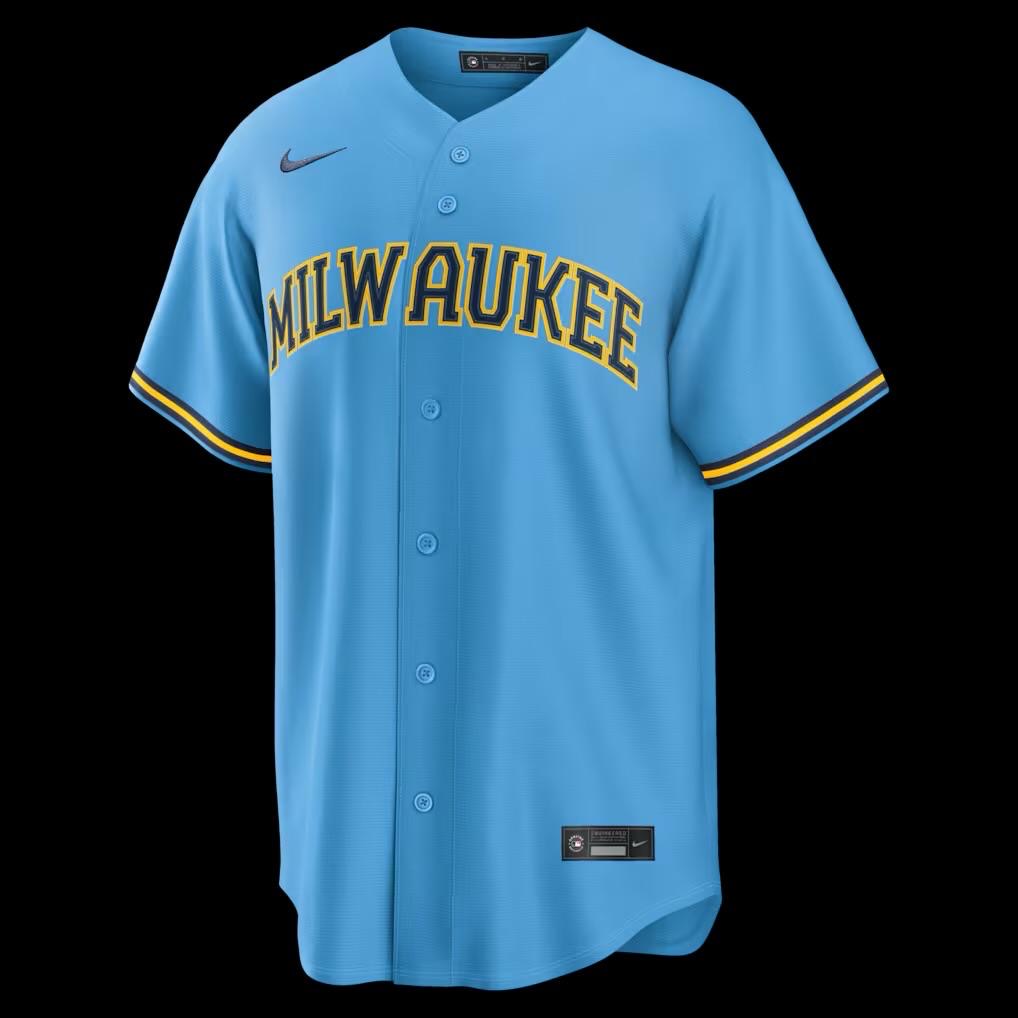 MLB Milwaukee jersey