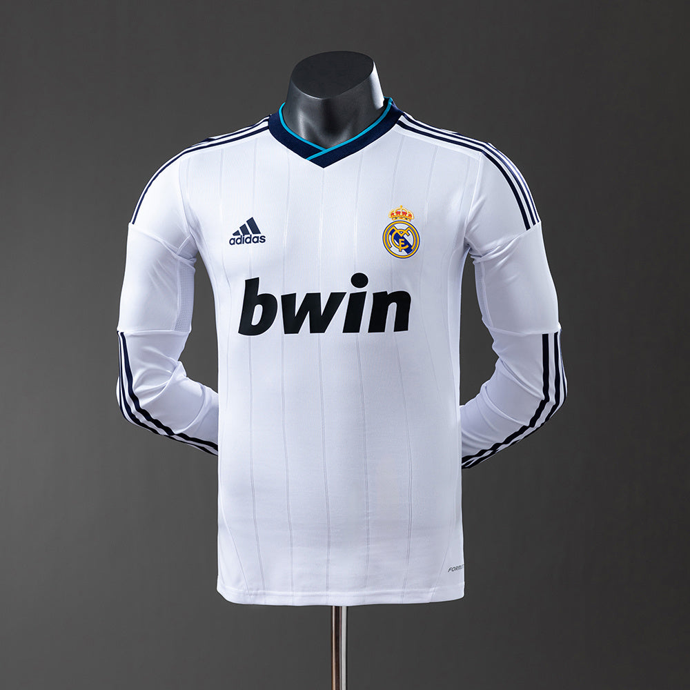 Jersey retro manga larga - Real Madrid