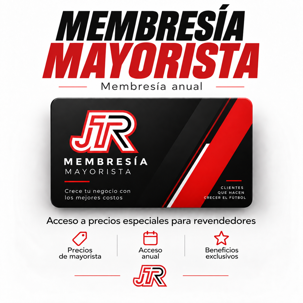 Membresía Socio JTR