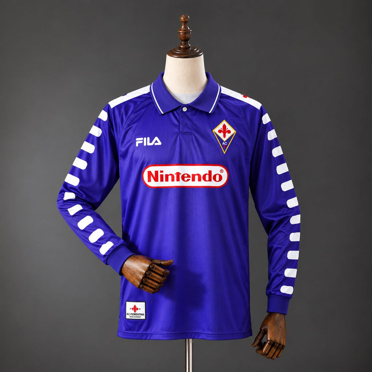 Jersey Retro Manga Larga - Fiorentina
