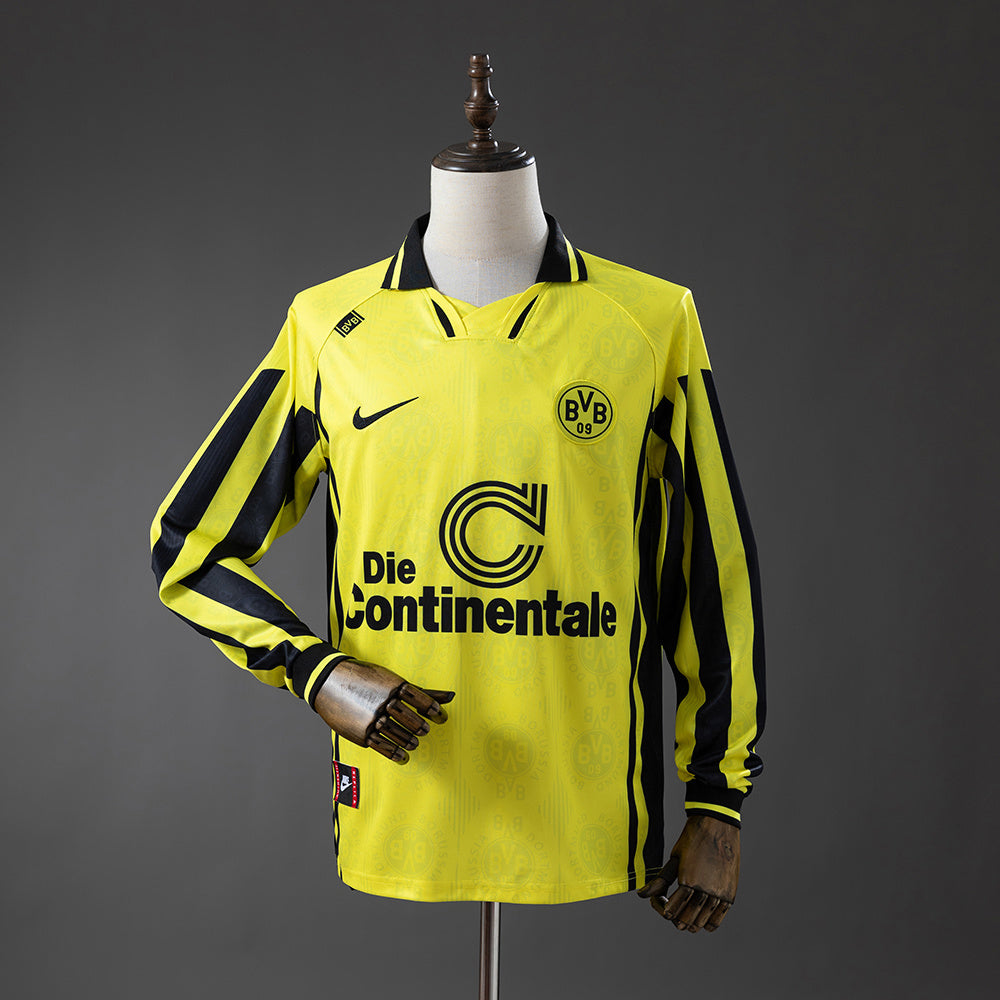 Jersey retro manga larga - Borussia Dortmund